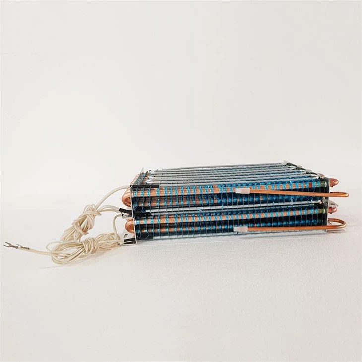 Defrosting Copper Tube Aluminum Fin Evaporator