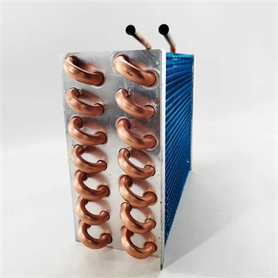 Konditsioneer Vasktoru Alumiinium Coil Fin kondensaator